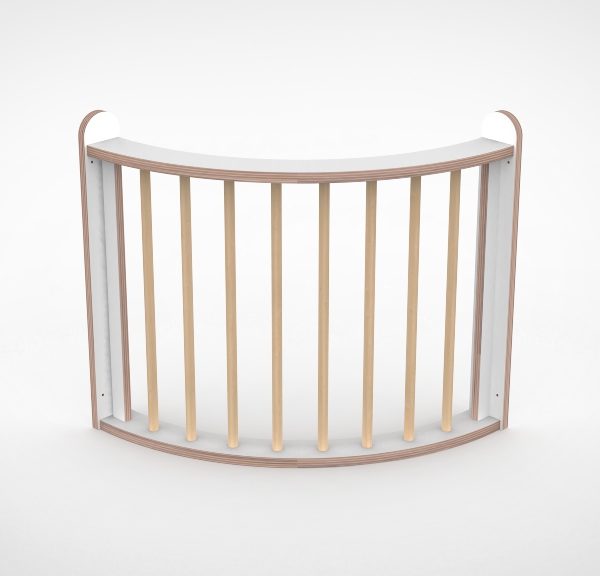 Wave paneel kleine bocht spijlen