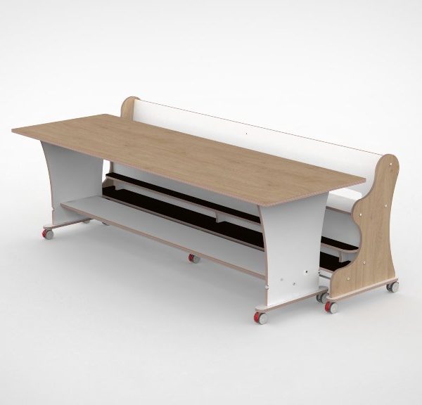 Ergocombi enkel 80x240 met extra voetensteun en magneten