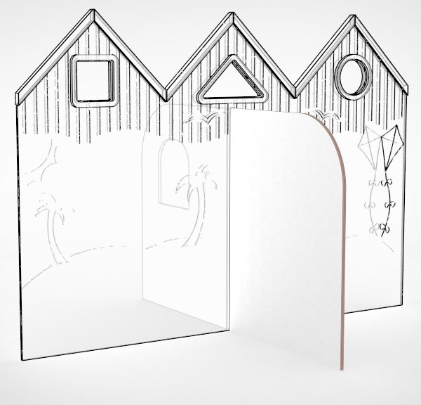 Knusse hoekjes tussenschot