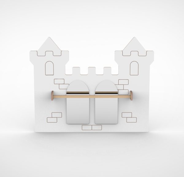 loopwand kasteel klein