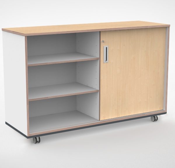 Kolomkast enkele schuifdeur 101x160x52