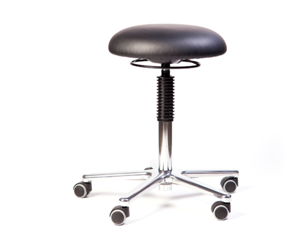 Leidsterkruk kunstleder verstelbaar