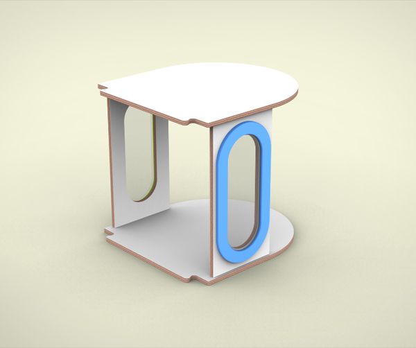 Kruiptunnel beginstuk