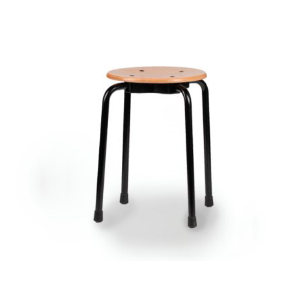 Tabouret krukje budget Stapelbaar