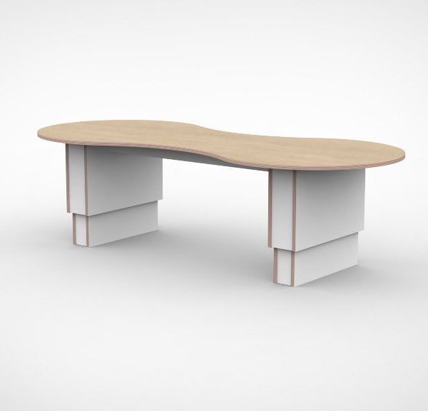 Castilo Nexus organische Tafel voor de Kinderopvang